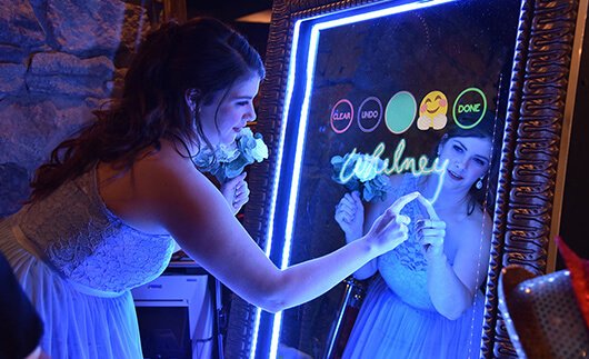 Diamond Mirror Photo Booth